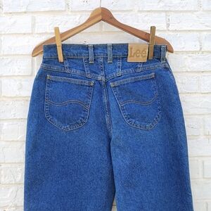 Vintage Lee Highrise Mom Jeans Size 12P Made In USA
